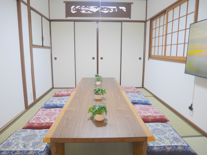 3階の和室は10名様着席可能です。