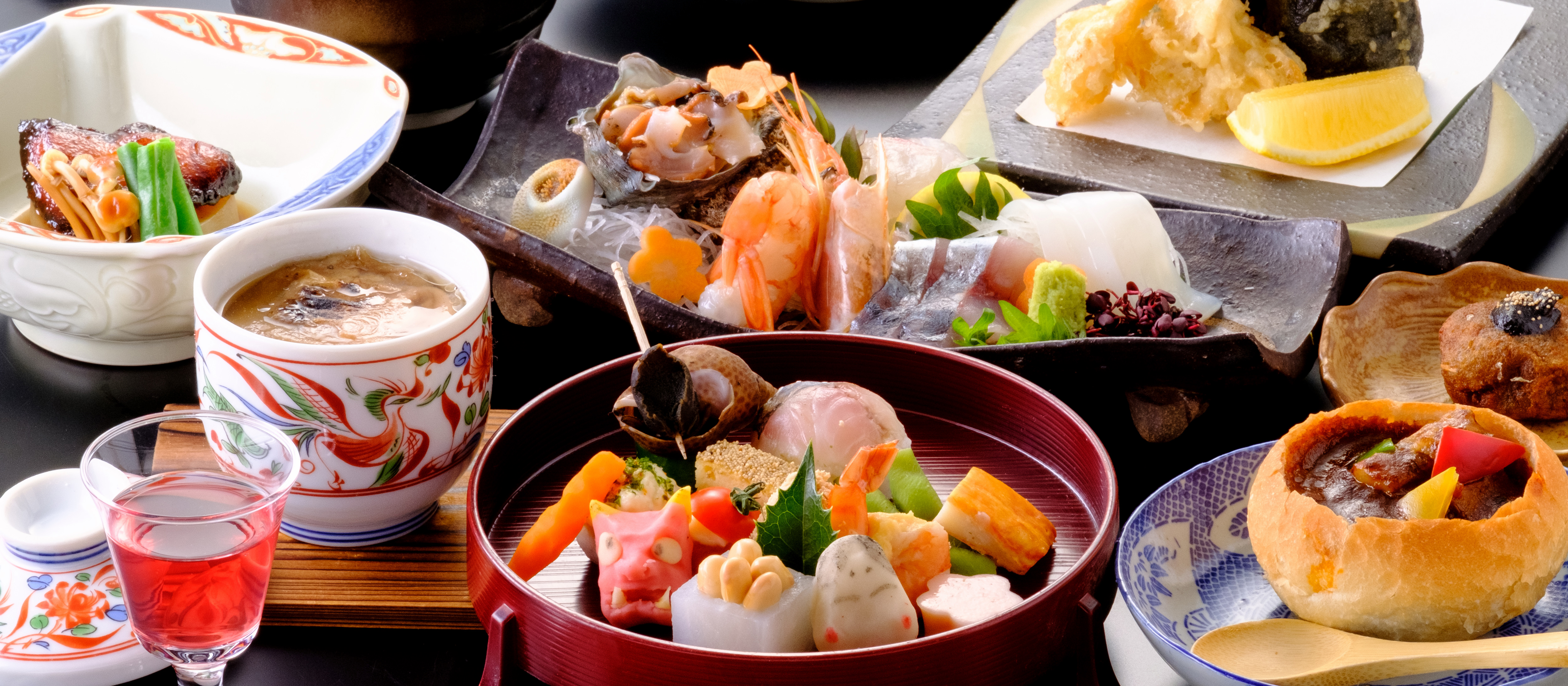 料理カバー（夕食イメージ）