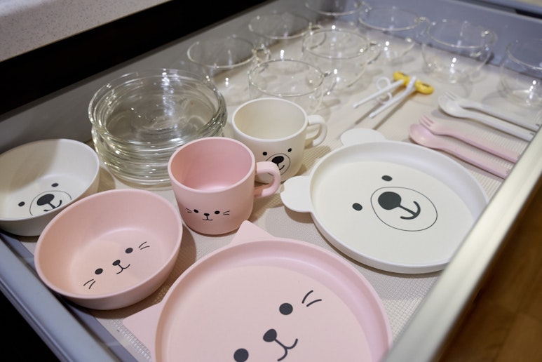 子ども用の食器もございます