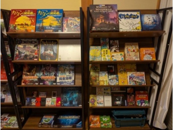 50種類を超えるボードゲーム遊びたい放題