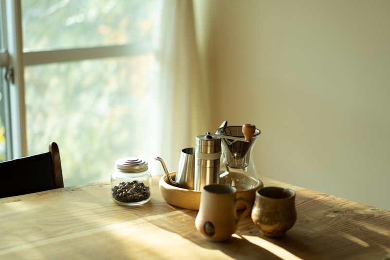 コーヒーセットご用意あります
