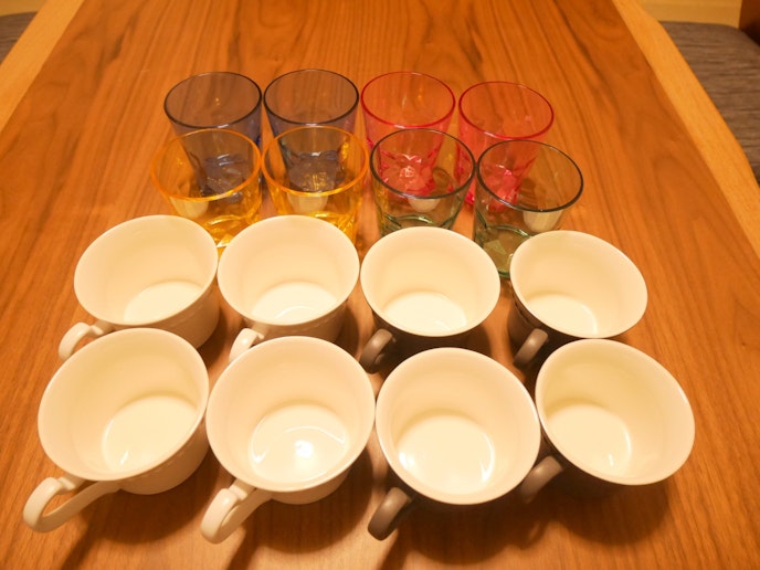 食器類は充実しております。