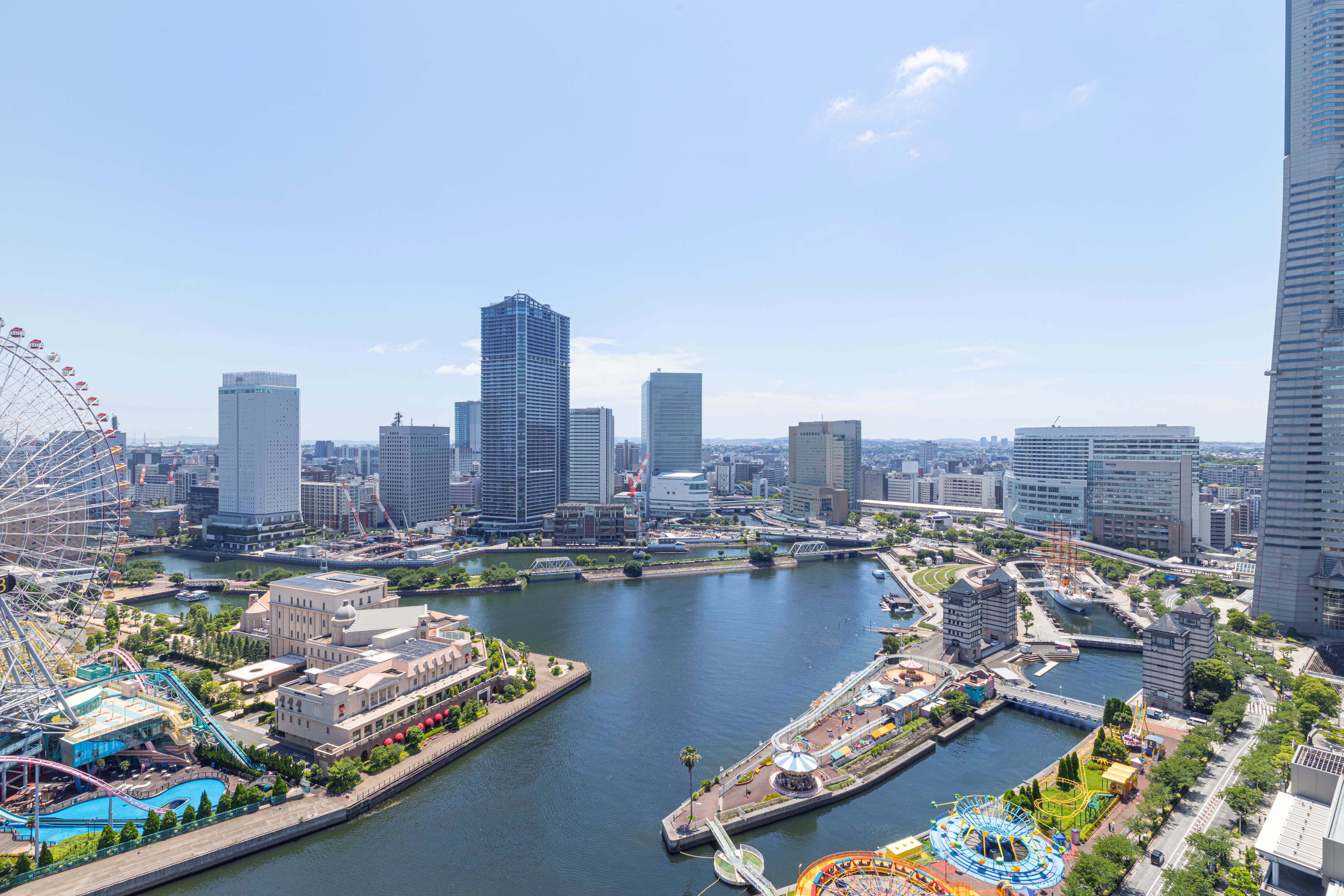 Yokohamaフロア　パークビューからの眺め