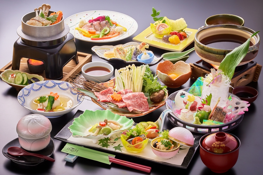 【12月〜2月：彩華】迷ったらコレ！海の幸も山の幸もふんだんに使用した和会席