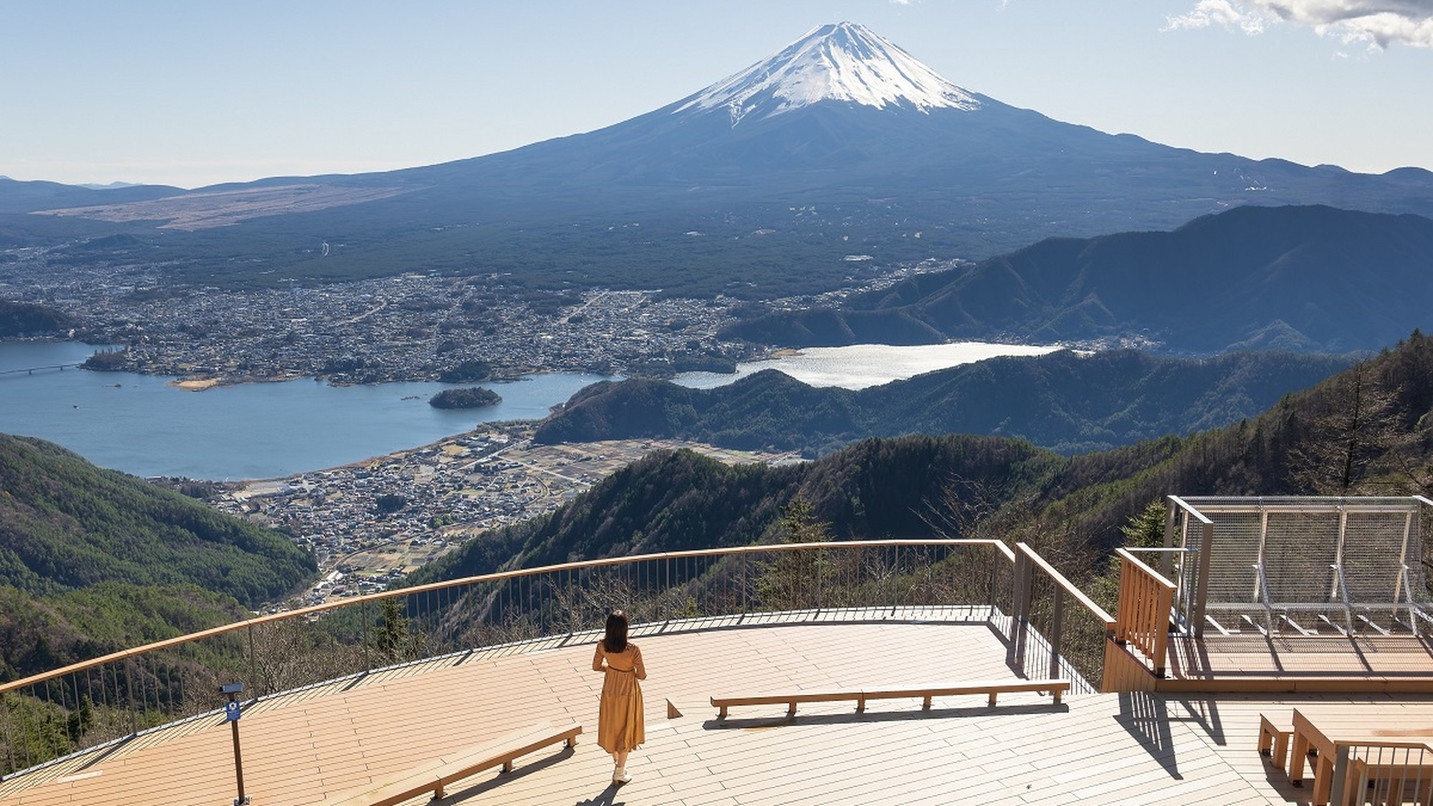 【展望台への専用バス半額割引券付き】富士山絶景の新名所！FUJIYAMAツインテラス5周年特別企画