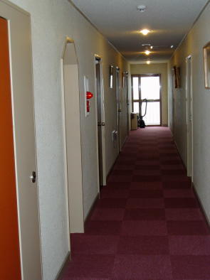 Corridor in the hall