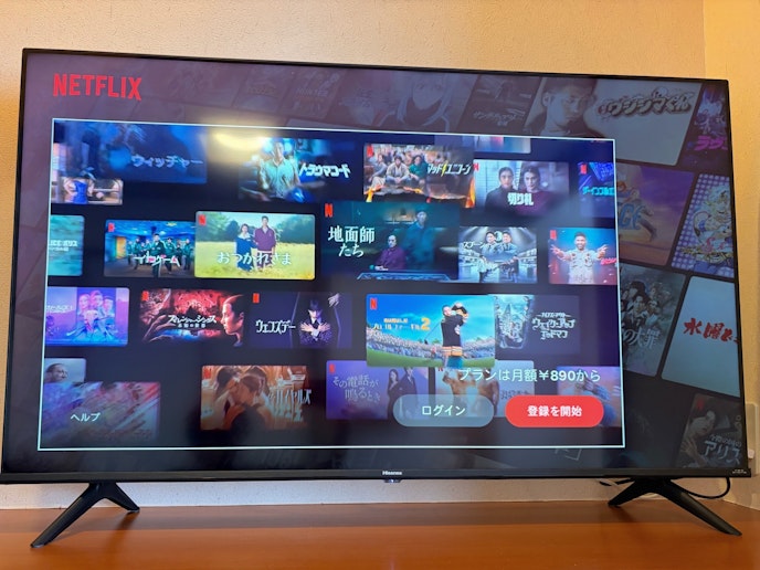 テレビ放送はもちろん、YouTubeやNetflixなどの動画配信サービスにも対応しております。