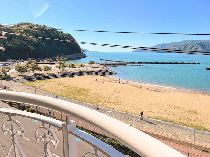 バルコニーからの景色