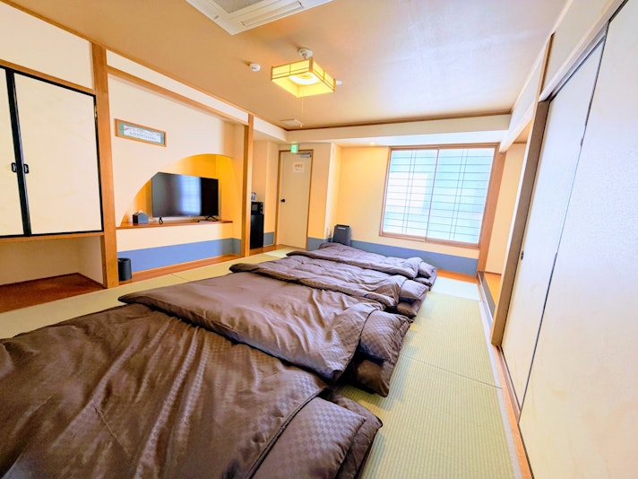 4名様までゆったりとお休みいただけます。