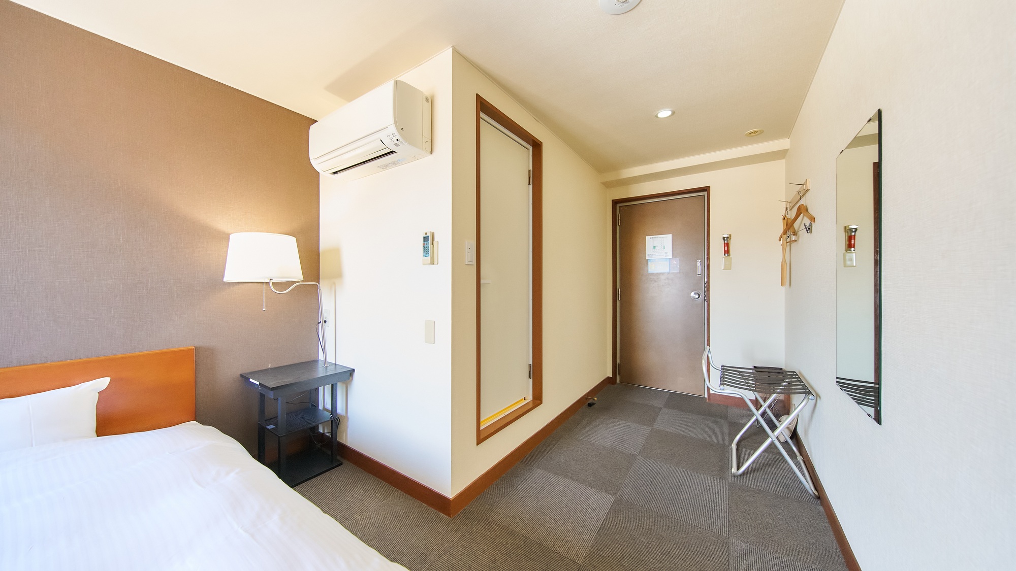 ・【シングル・喫煙】フランスベッド社製ベッドマットレスで快適な安眠をサポートします