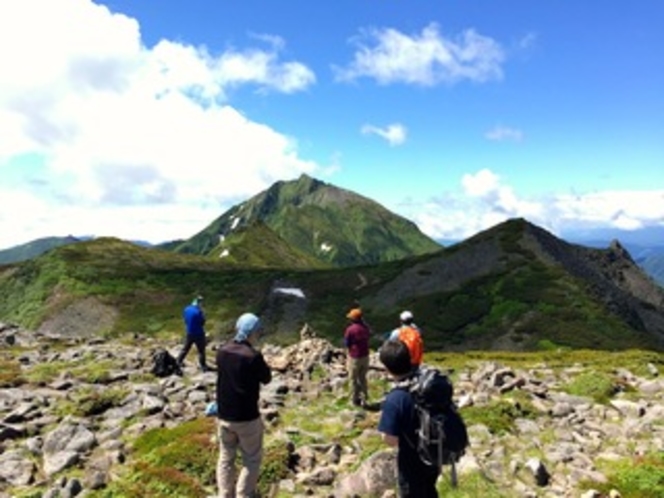 ニペソツ山。