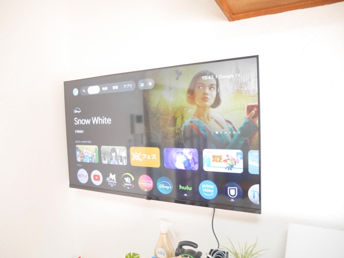 2階のスマートテレビです。