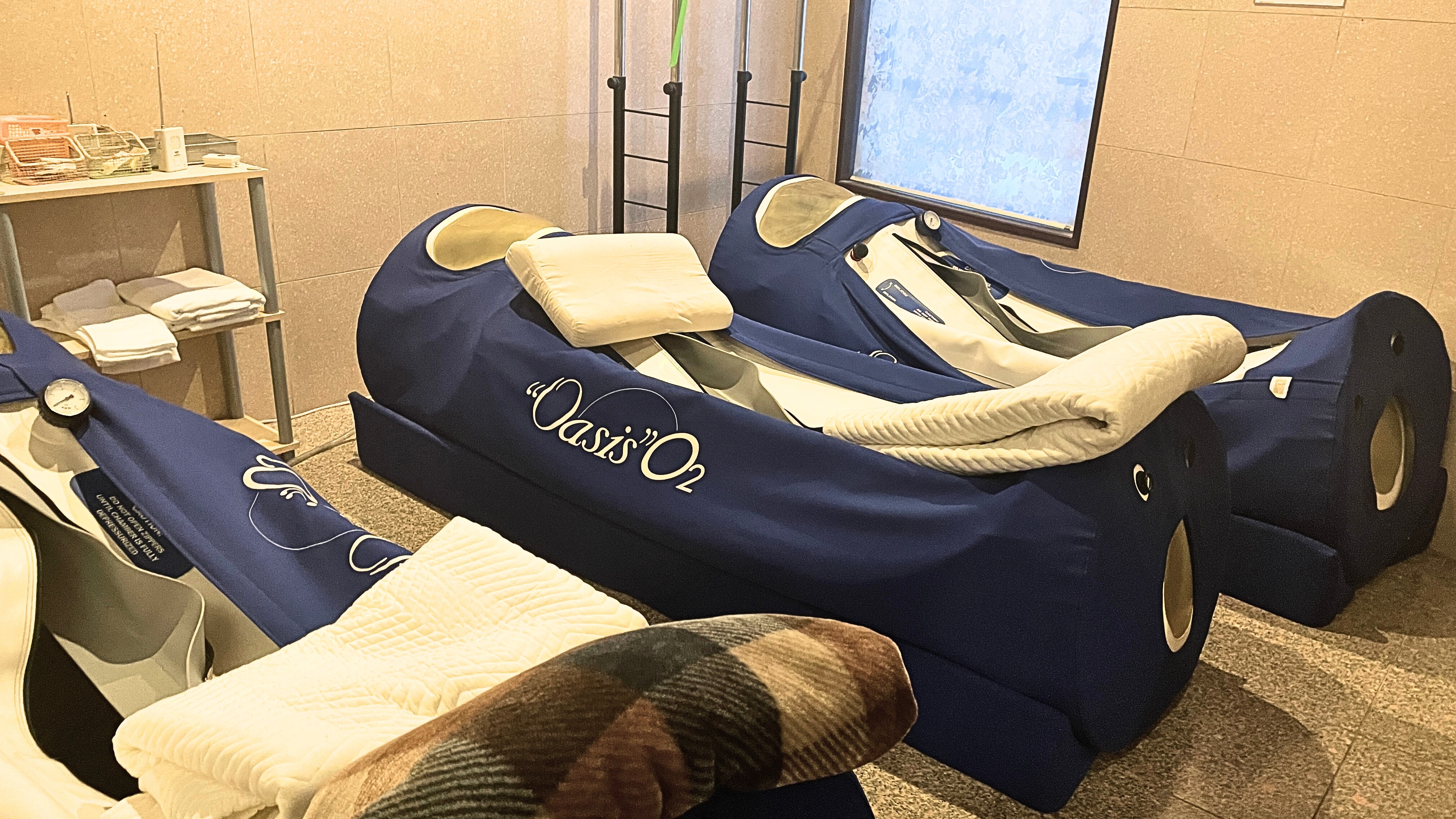 ◆高酸素/高気圧カプセル「オアシス・オーツー」（有料）