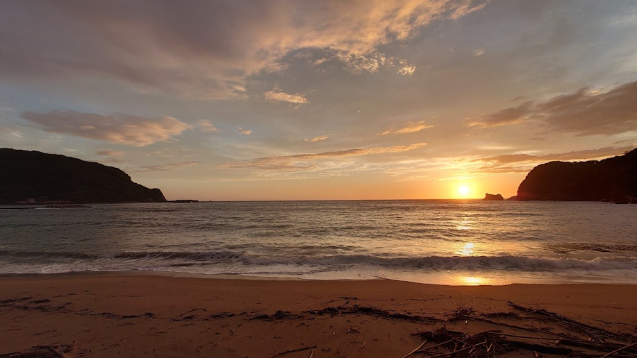 【外観】高浜の夕焼け