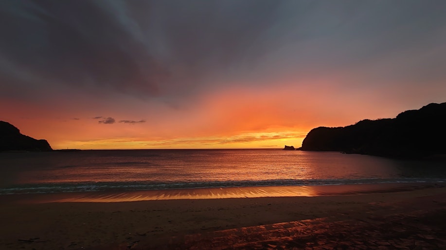 【外観】夕焼けの高浜