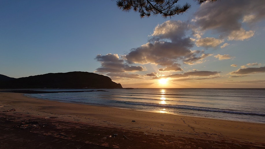 【外観】高浜の夕陽