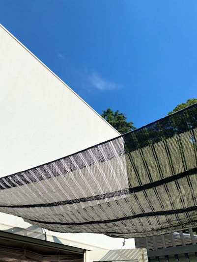 テラスから見える青空