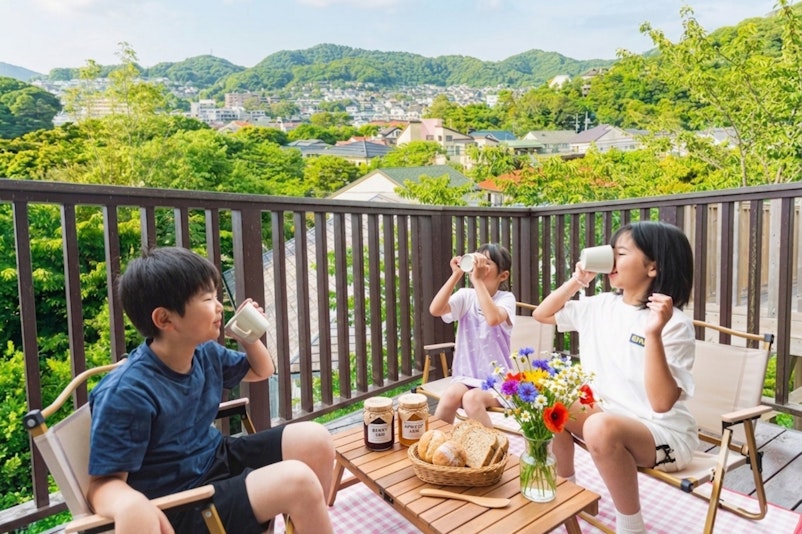 ベランダピクニック