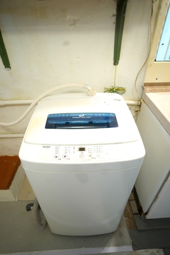 滞在中にご利用いただける洗濯機