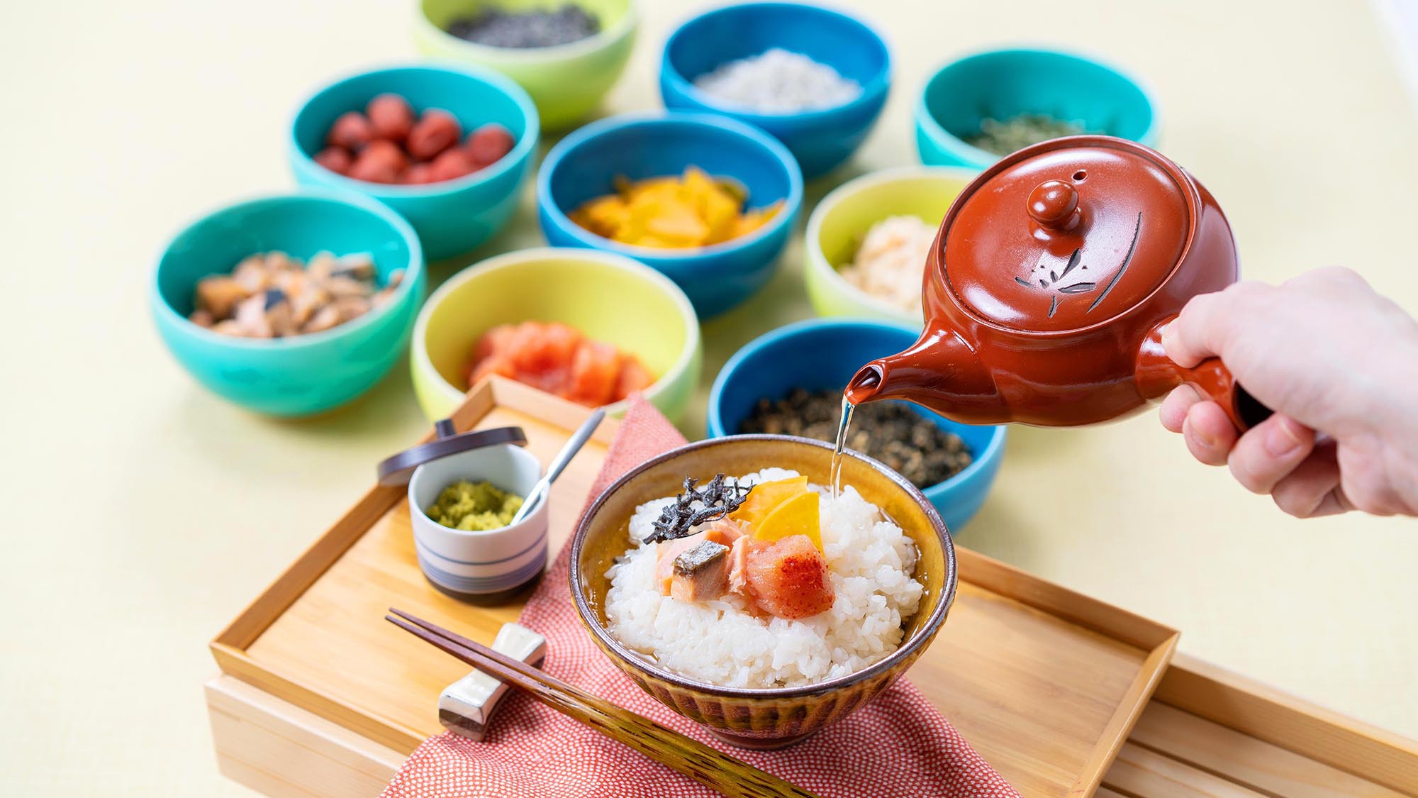 【ウェルカムお茶漬け】夜食にお召し上がりください