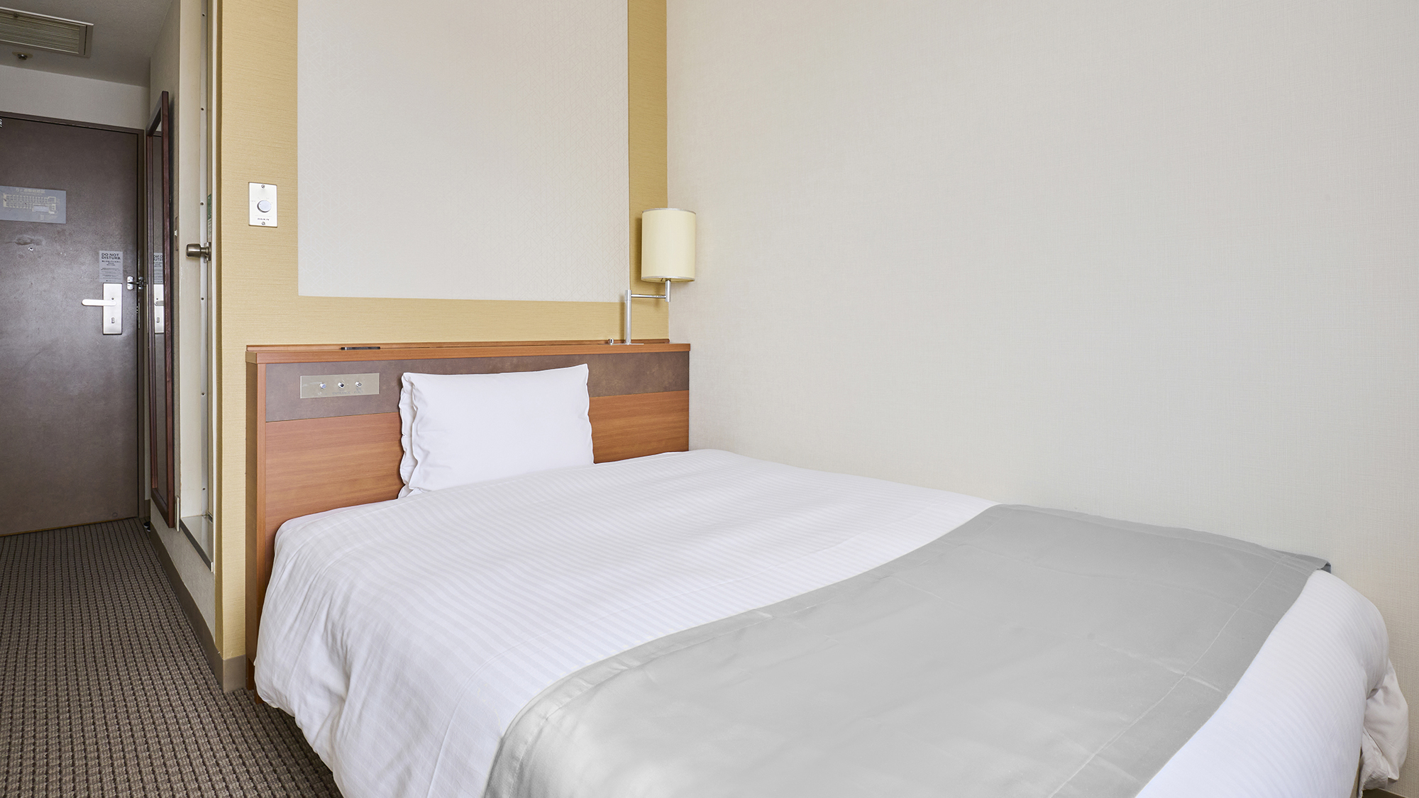 【シングルルーム】15平米 ベッド幅140㎝ 最大2名様までご利用可能です