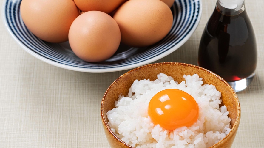 【ご朝食】 朝はやっぱり卵かけご飯