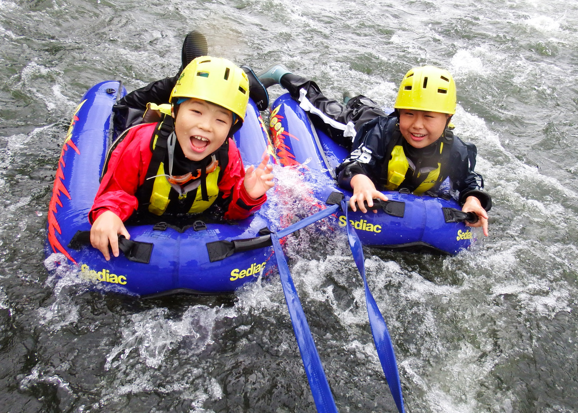 5歳のお子様でもOK♪親子で楽しめる【ニセコ川遊び体験付】プラン♪