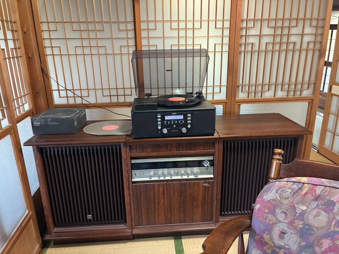 レコードが聴けます!