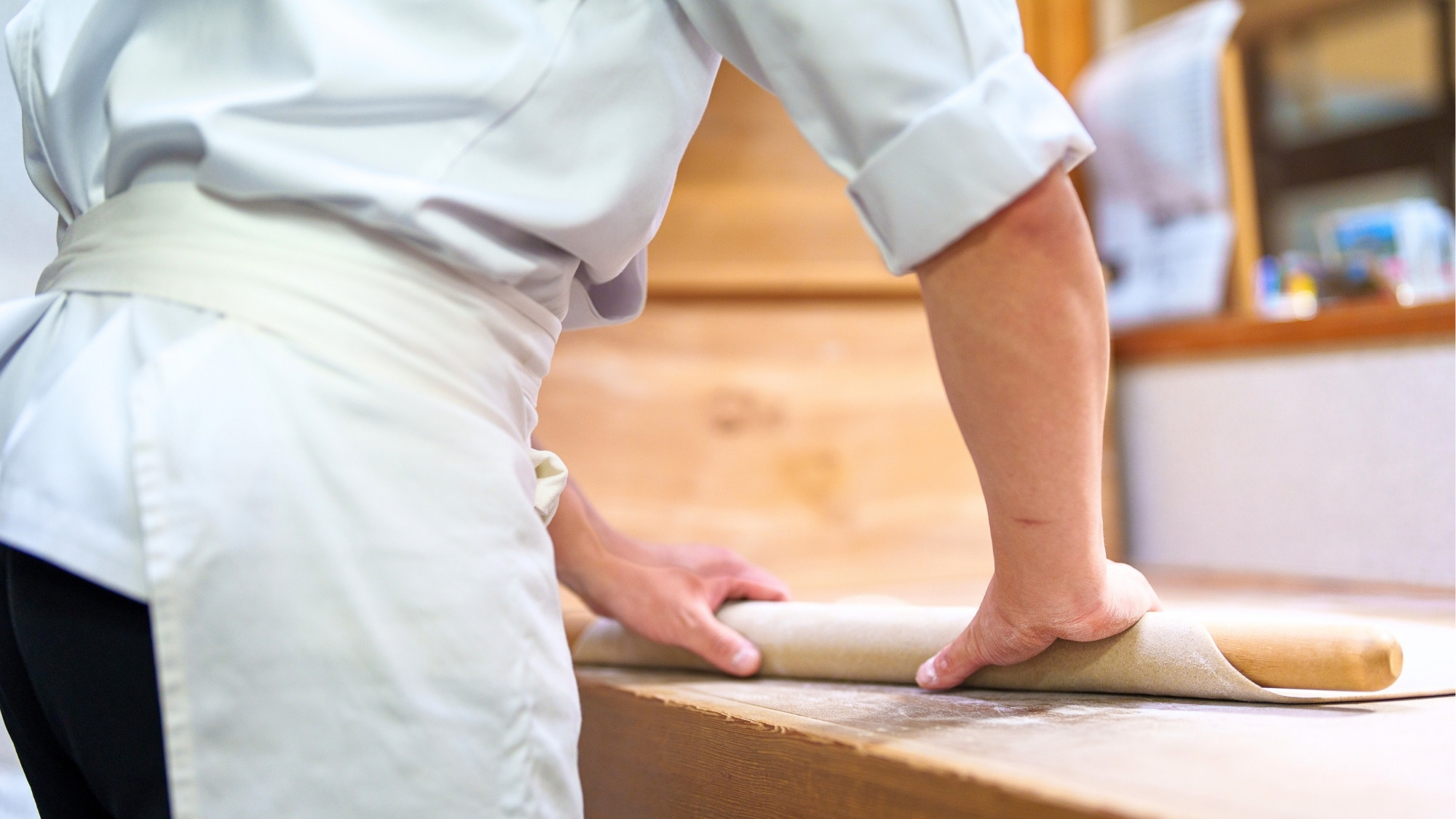 館主自ら打つ蕎麦は天狗温泉名物のひとつです。ぜひご賞味ください。