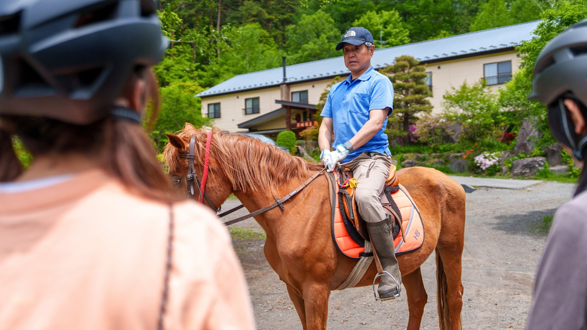 乗馬体験　引き馬
