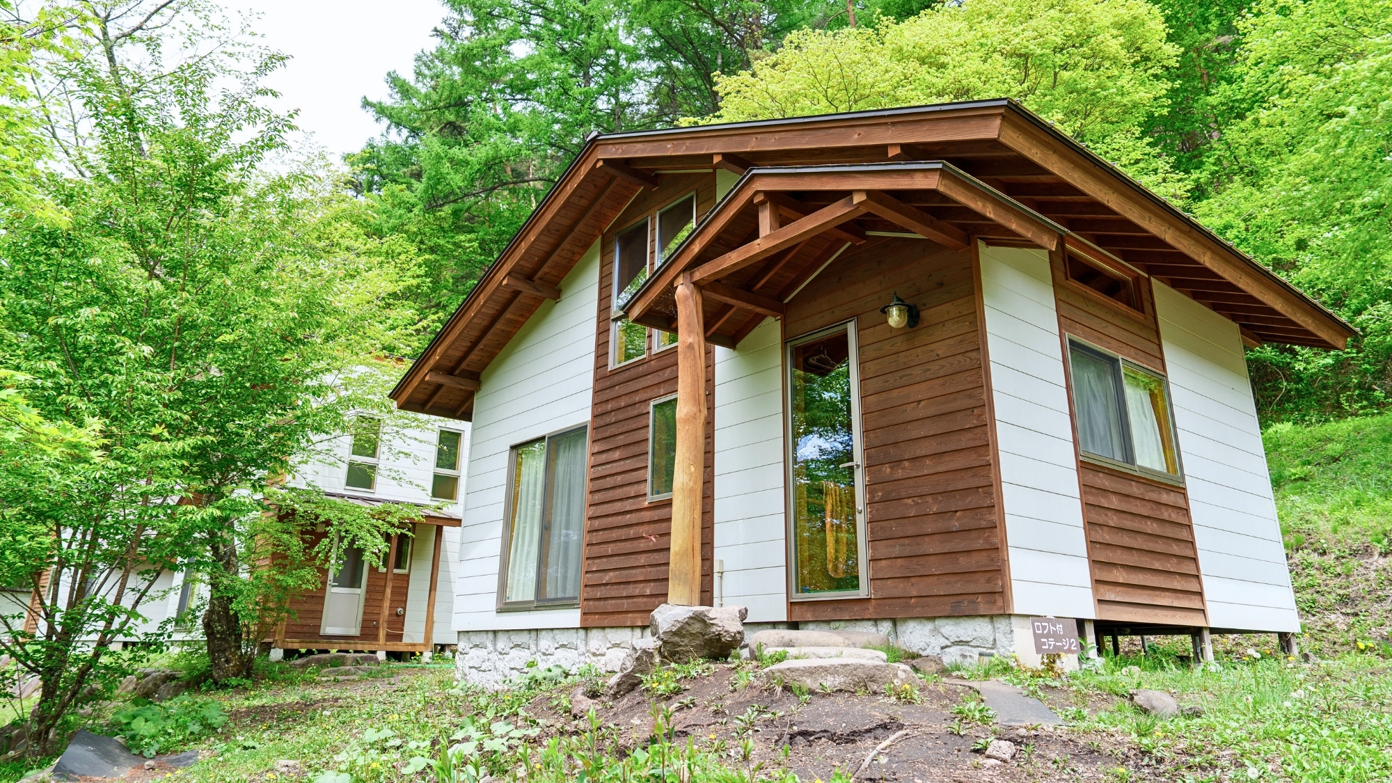 ロフト付コテージ　外観