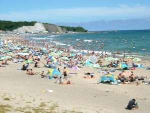 海水浴場まで徒歩1分