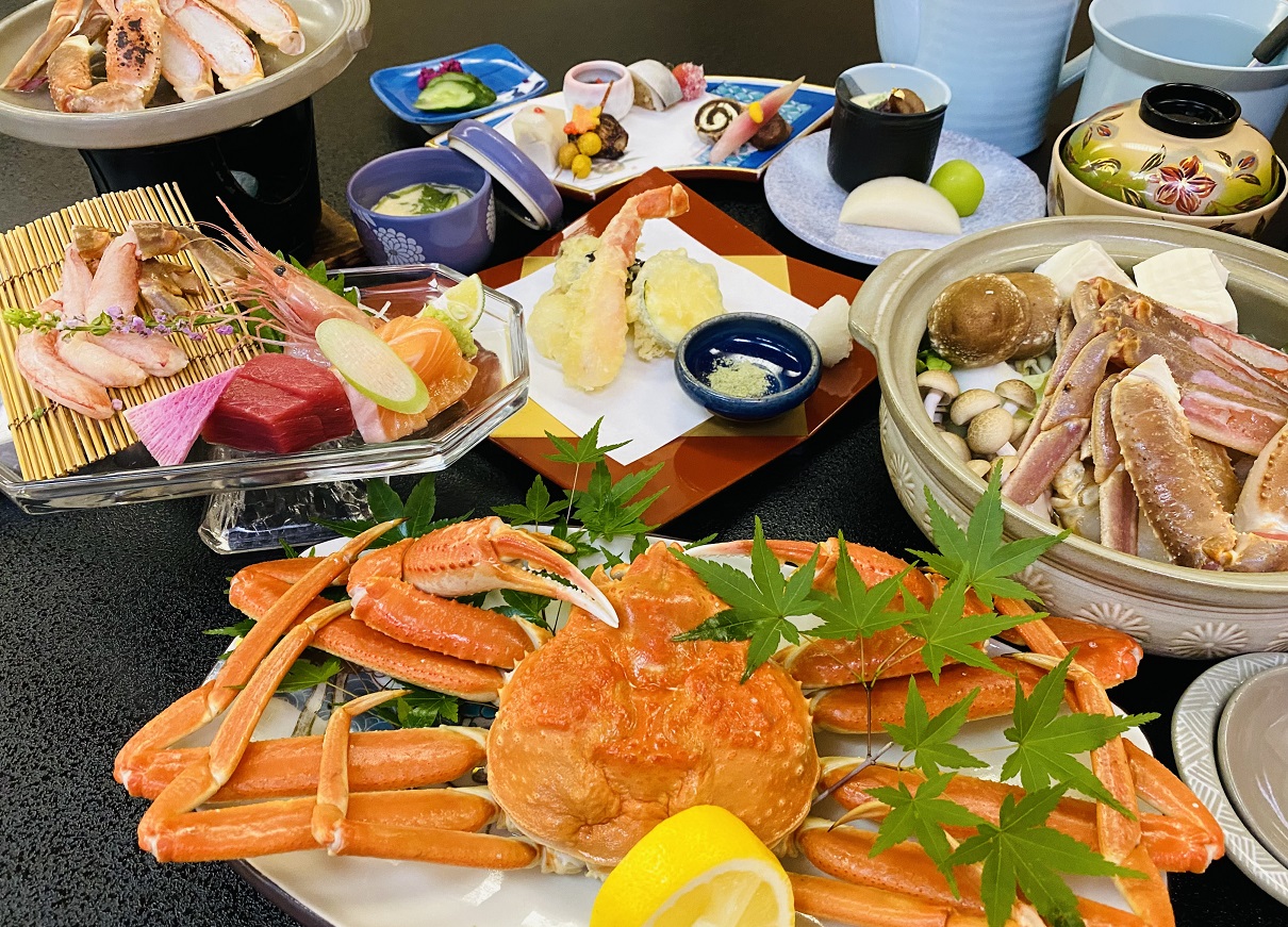 ズワイ蟹満喫会席