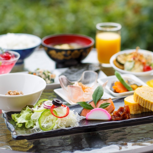 【朝食付き】ビジネスインうめさき自慢の手作り朝食で元気な1日を☆目覚めた身体に優しい朝食付きプラン♪