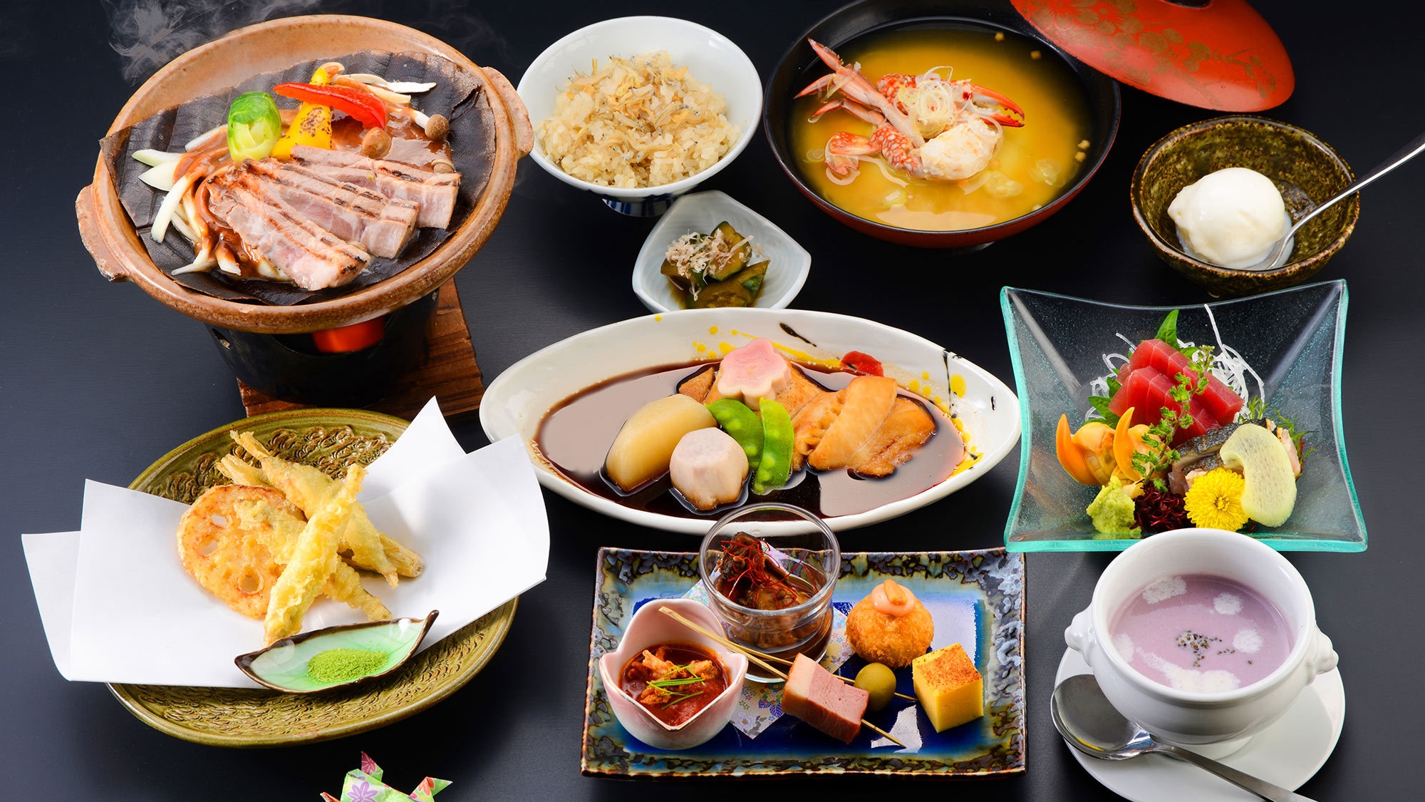 【一番人気◎貸切風呂付】＜60分無料＞湖畔絶景貸切家族風呂と大人気創作和食会席料理（朝食無）