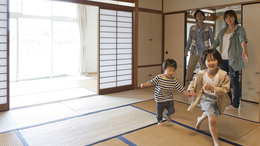 ■和室のお部屋でお子様ものびのびお過ごしいただけます♪