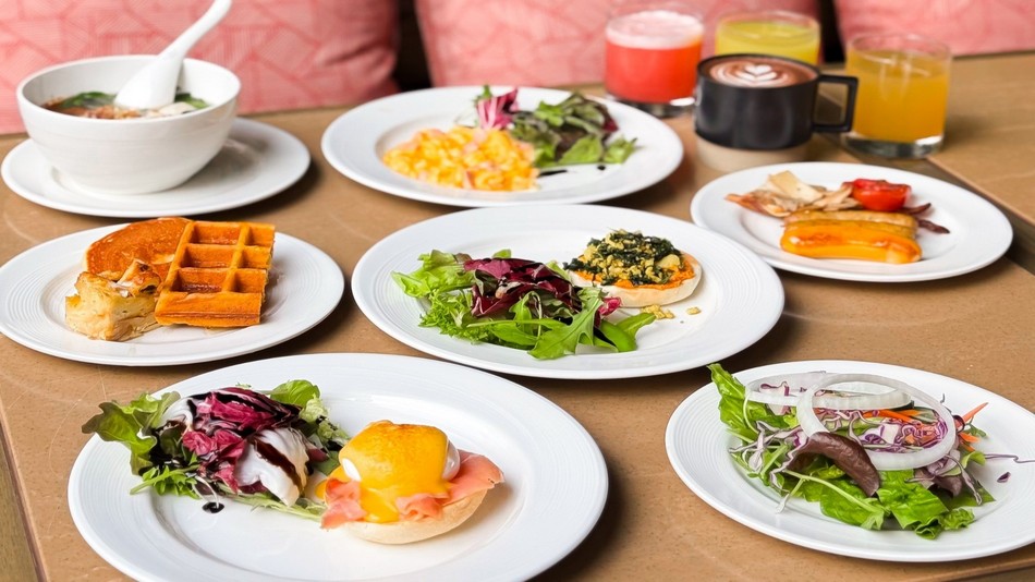 「DECKLES Smokehouse」レストラン 朝食ビュッフェ