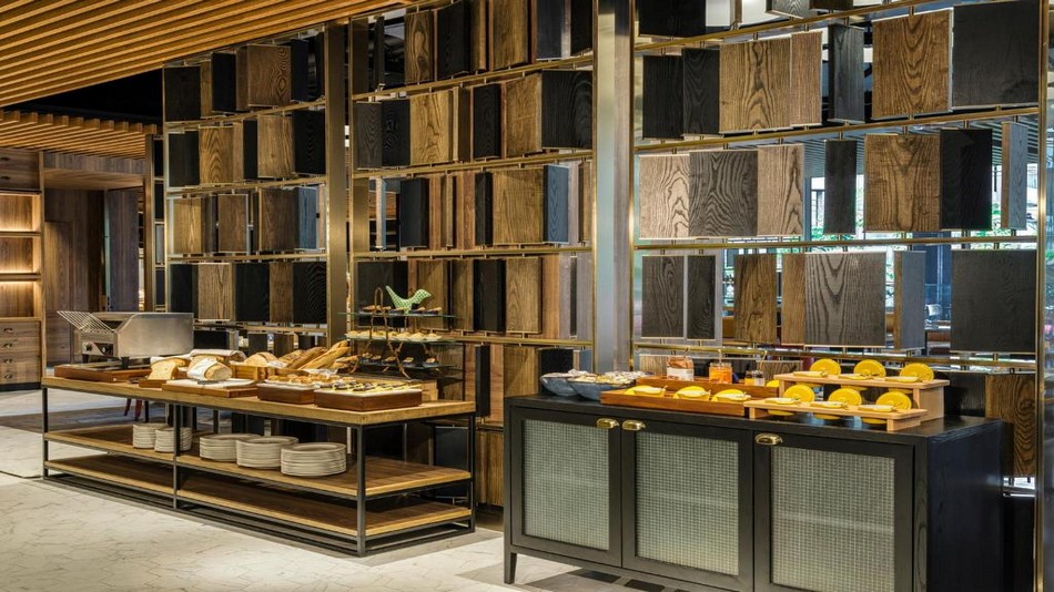 「DECKLES Smokehouse」レストラン 朝食ビュッフェ