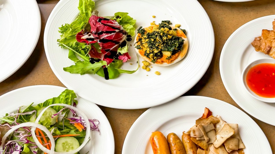 「DECKLES Smokehouse」レストラン 朝食ビュッフェ