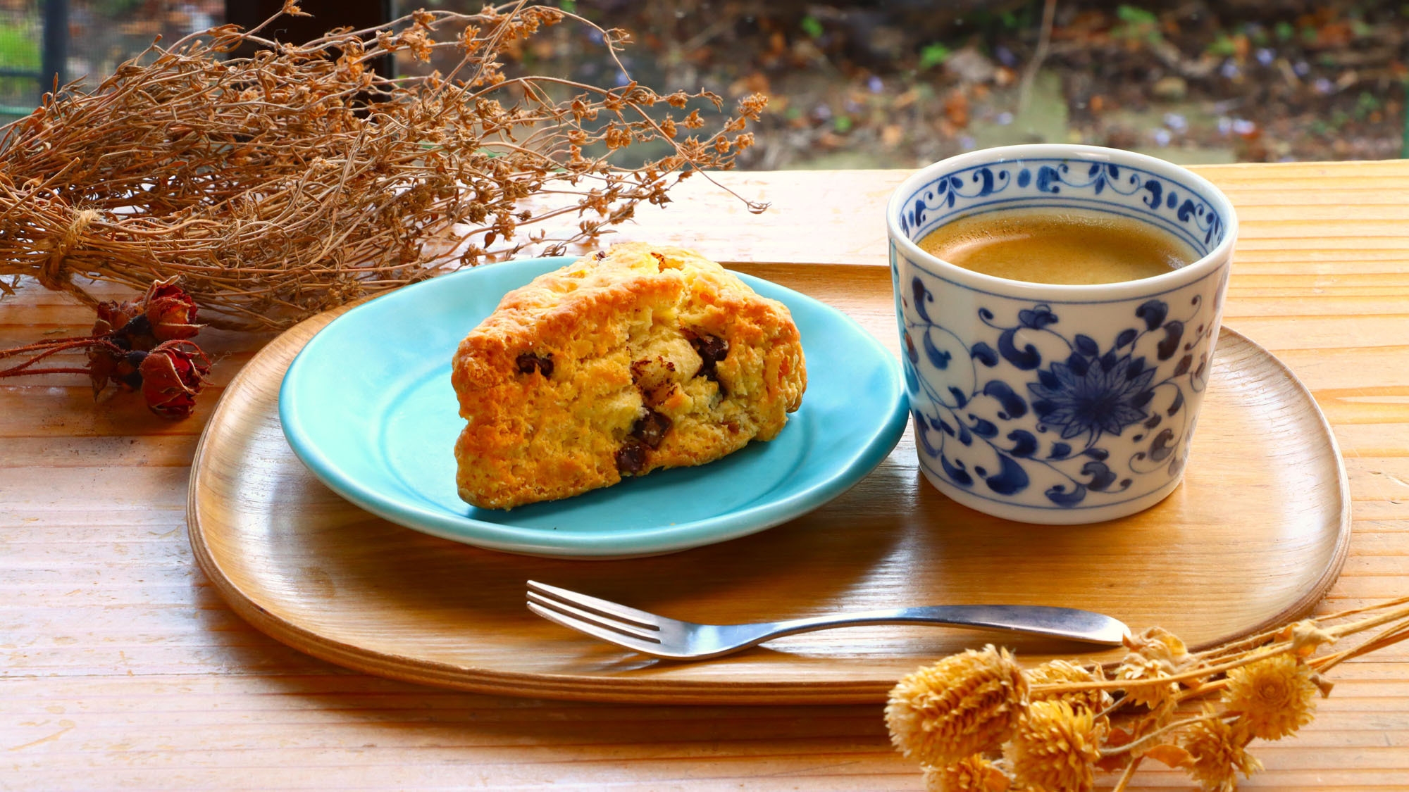 【1泊朝食】朝ごはんはte to ba〈手と場〉人気の手作りスコーンとこだわりコーヒーセット♪