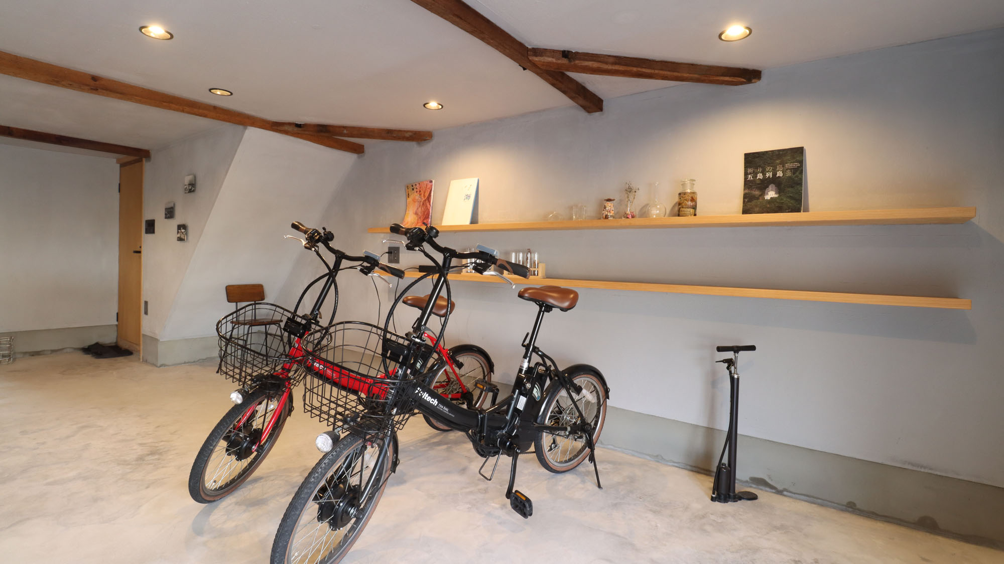 レンタル自転車を使って富江町をぐるっと回ってみるのはいかが？