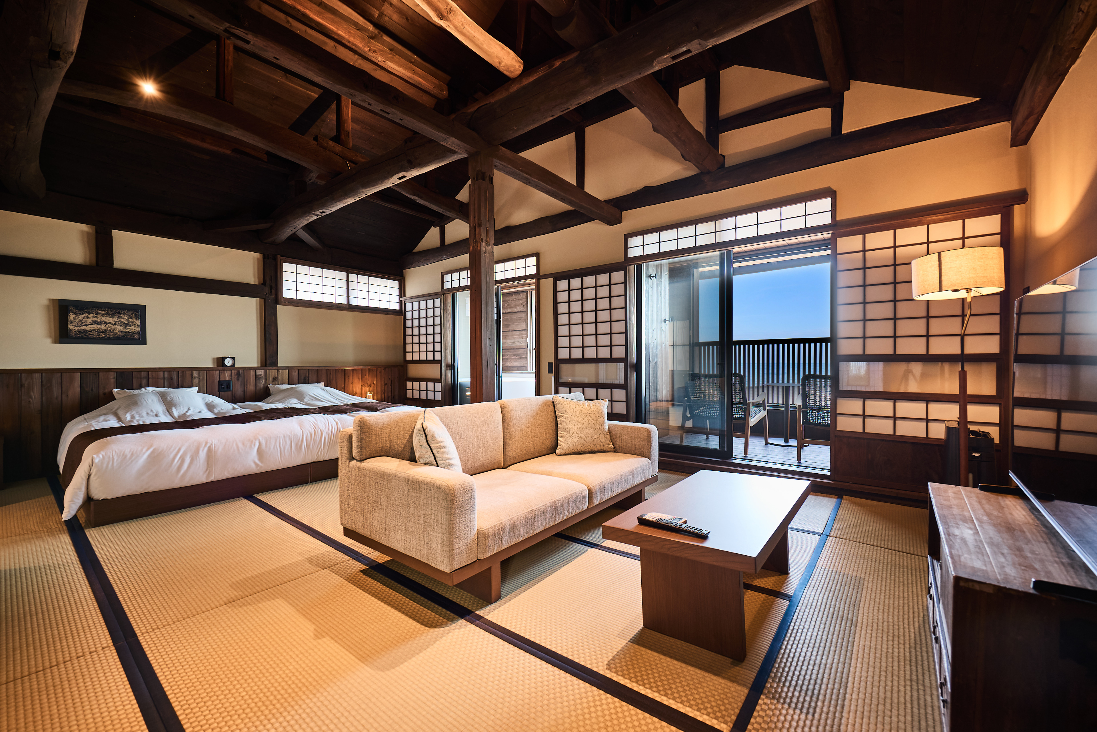 いっぺ THE SAKE RYOKAN（部屋（ベッドルーム））