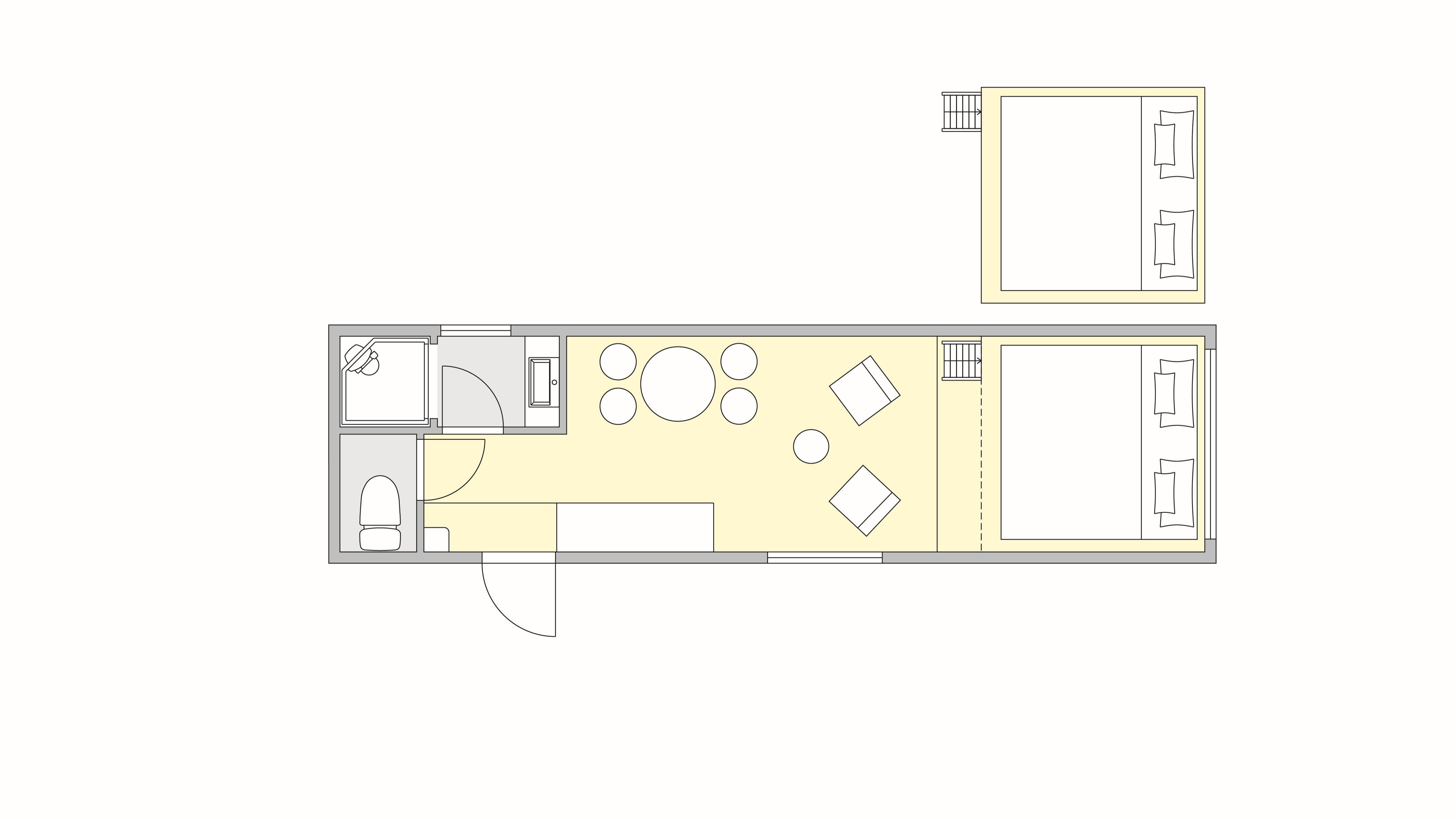 間取り図 CABIN D