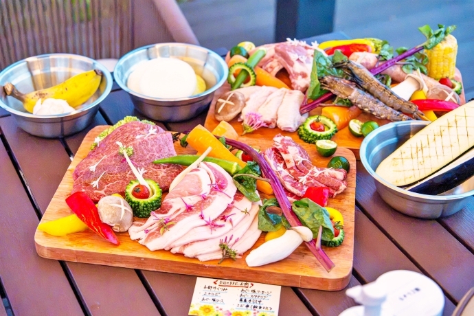 【COUNTDOWN LIVE限定プラン】県産島野菜取り放題！BBQ2食付きプラン【夕朝付き】