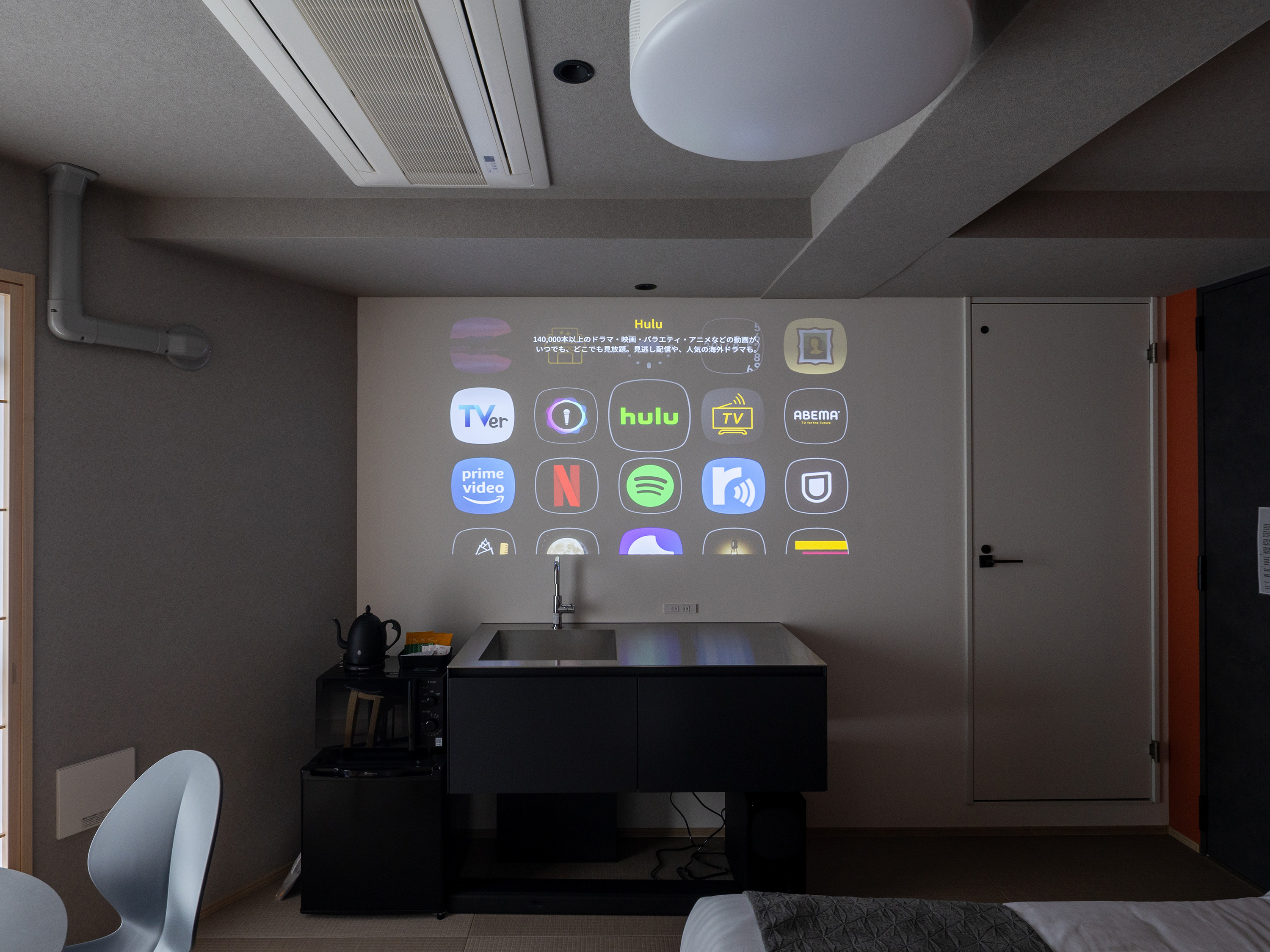 ツインルーム プライベートサウナ付（セミダブル2）