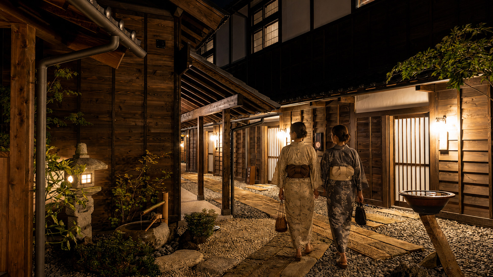 夜の街並み