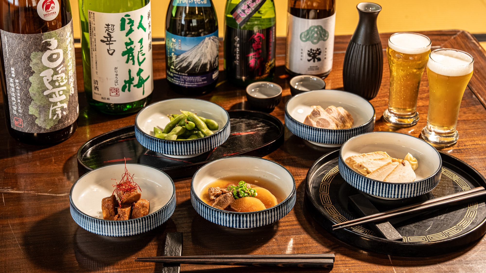 【オールインクルーシブ】お酒に合うおつまみをご用意しています。(ラウンジ「母屋」)