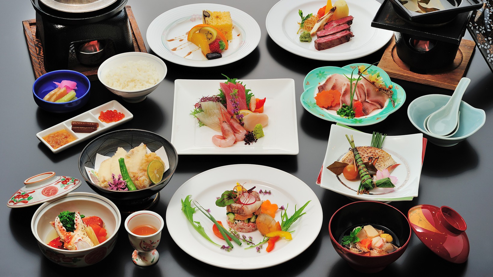 【和食会席】≪特上≫上質な食材を取り入れたグレードアップ＜芍薬＞会席コース