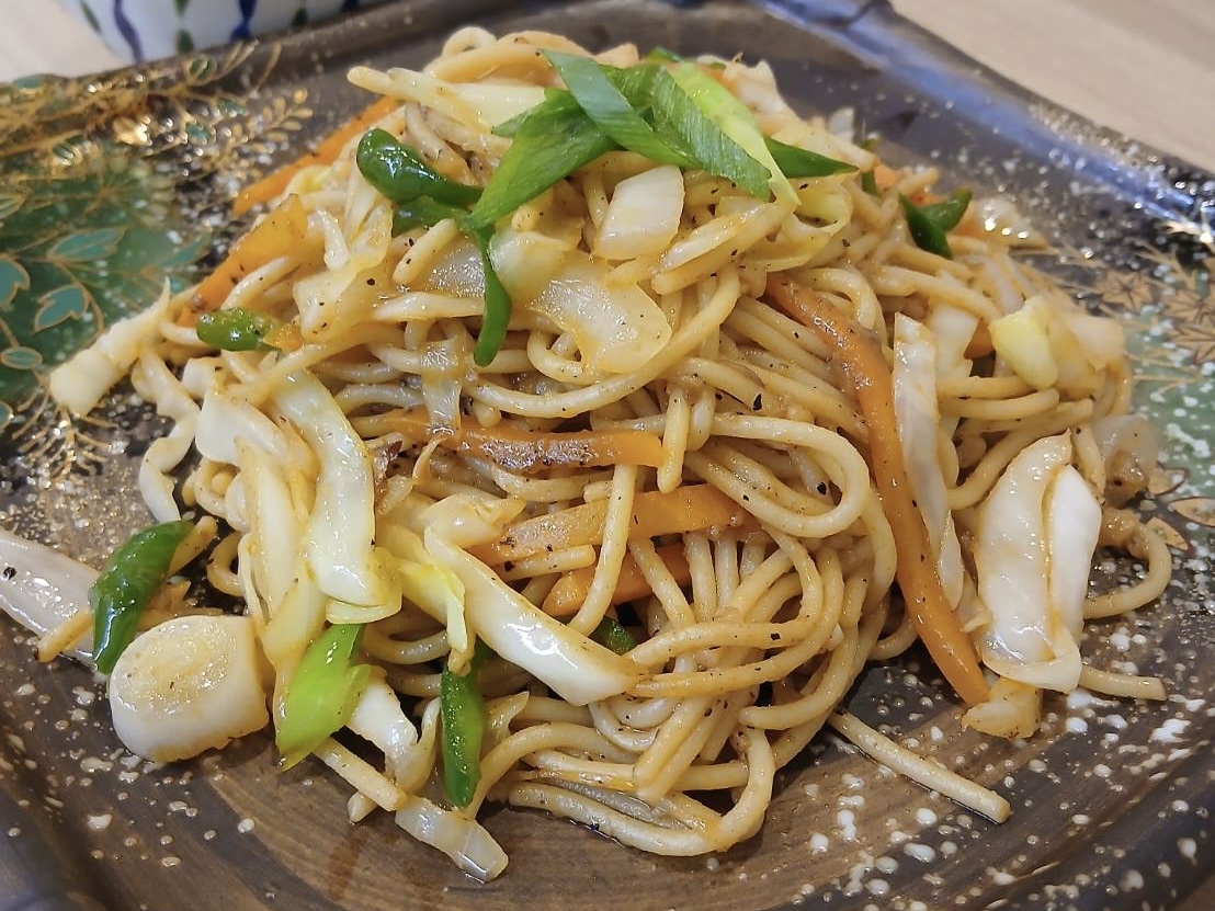 朝食 焼きそば ビーガン(フレンドリー)