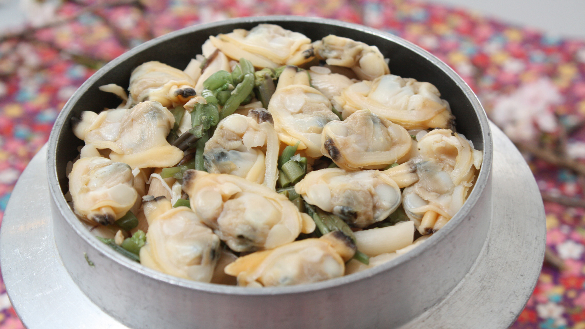 ≪2026春バイキング≫あさりと山菜釜飯